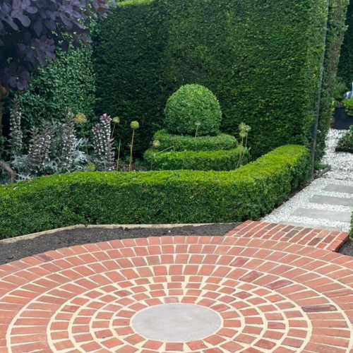 Hard and soft landscaping