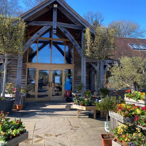 Longstock Park Farm Shop & Cafe Front