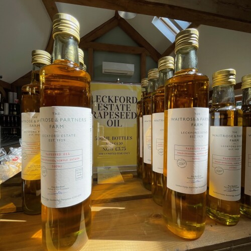 Leckford Estate rapeseed oil