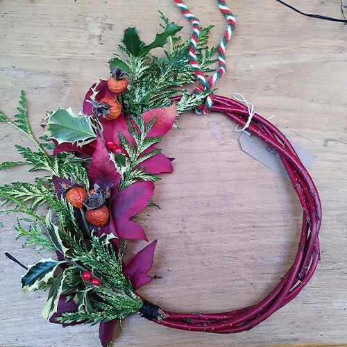 Leckford Natural Wreath