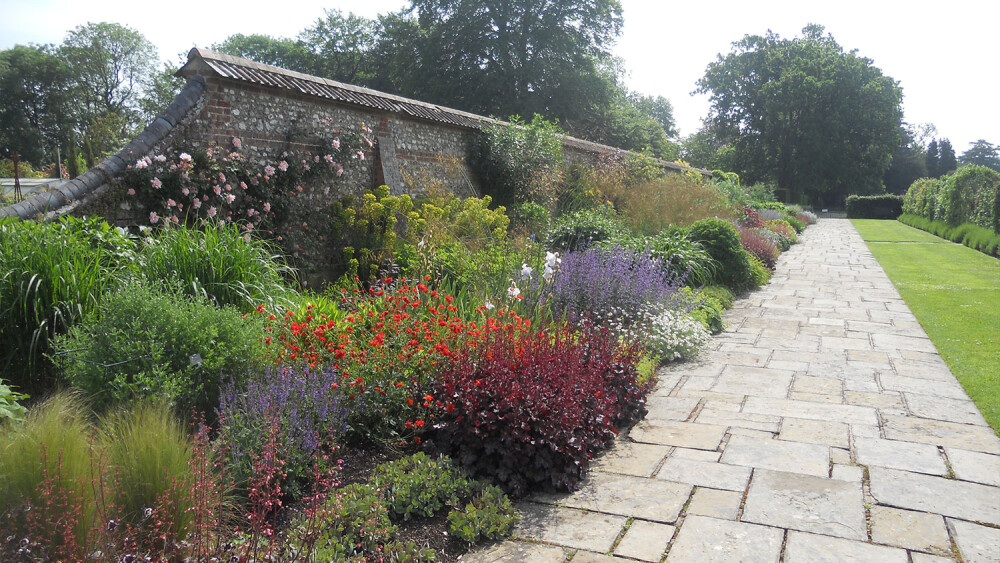 Longstock Park walled nursery garden