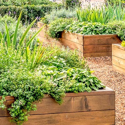 Raised Flower Bed